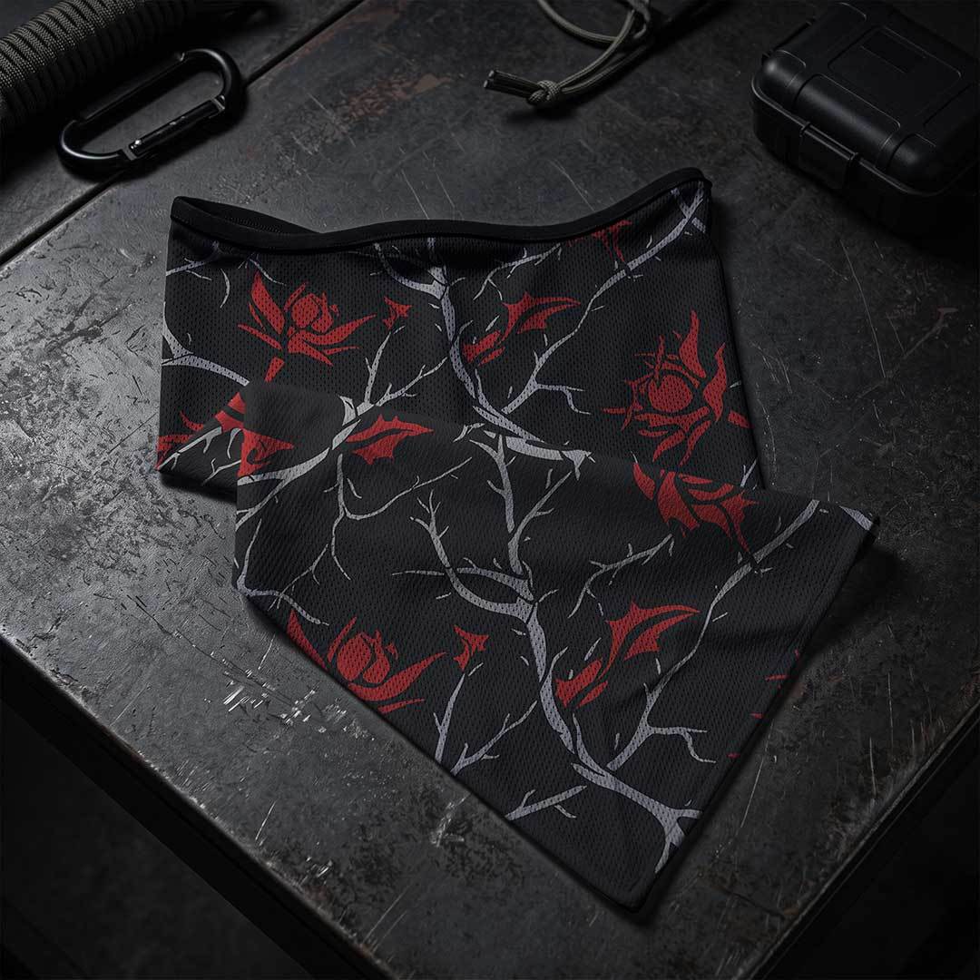 Gothic Thorns Mesh Neck Gaiter