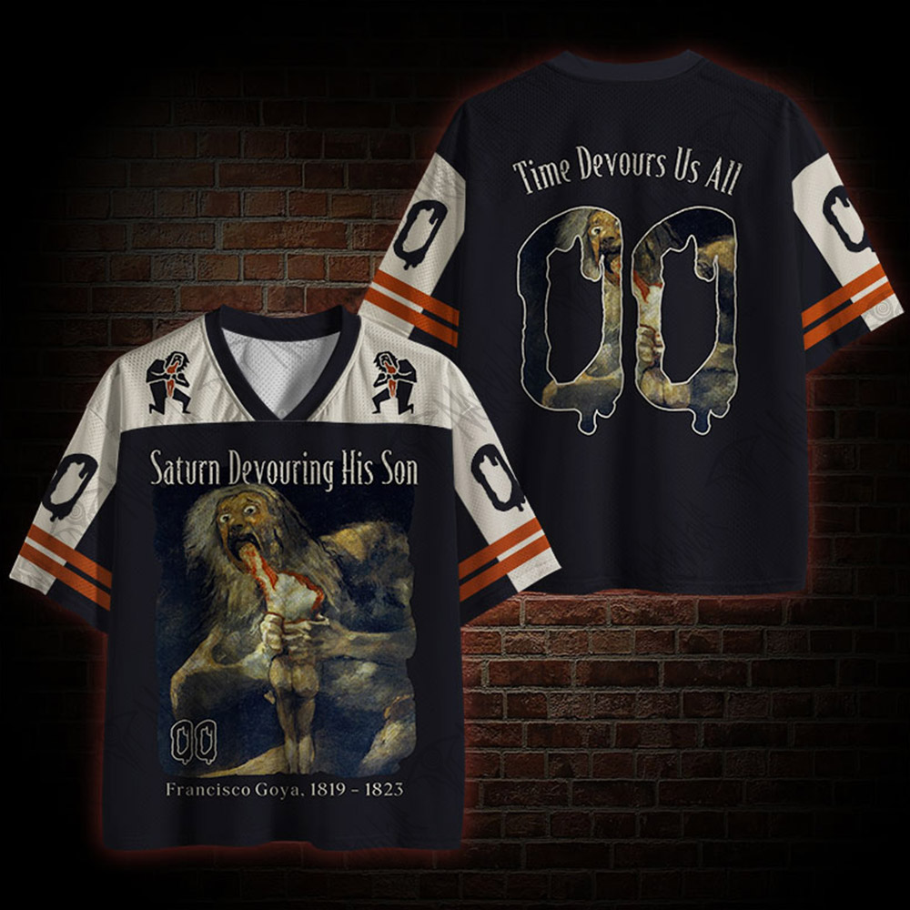 Time Devours Us All Mesh Jersey