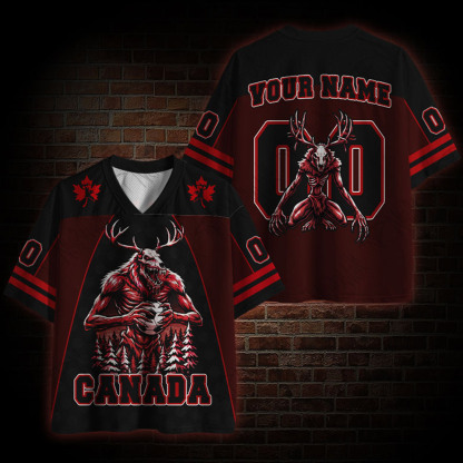 Personalized Canada Wendigo Mesh Jersey