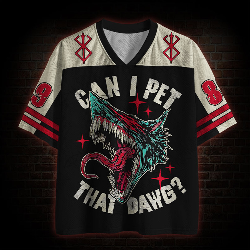 Can I Pet that Dawg Mesh Jersey