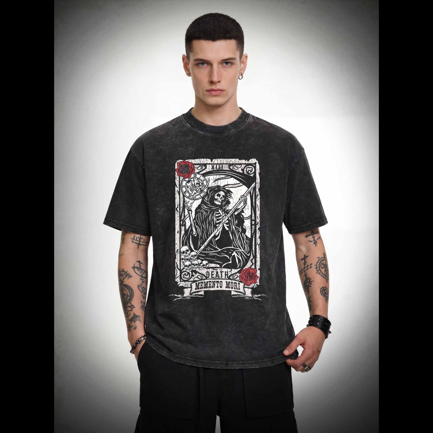 Memento Mori Washed T-shirt