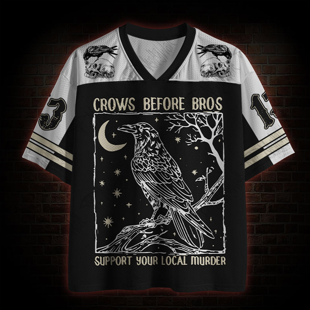 Crows Before Bros Mesh Jersey