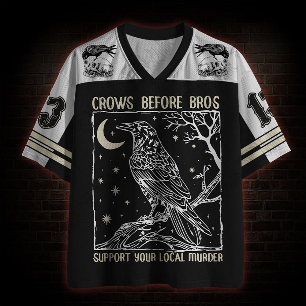 Crows Before Bros Mesh Jersey