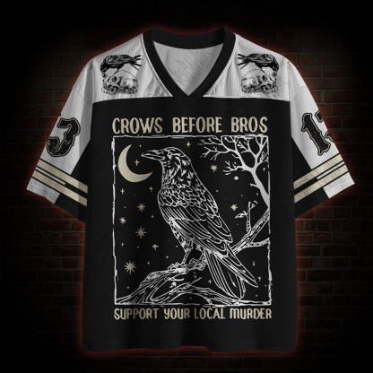 Crows Before Bros Mesh Jersey