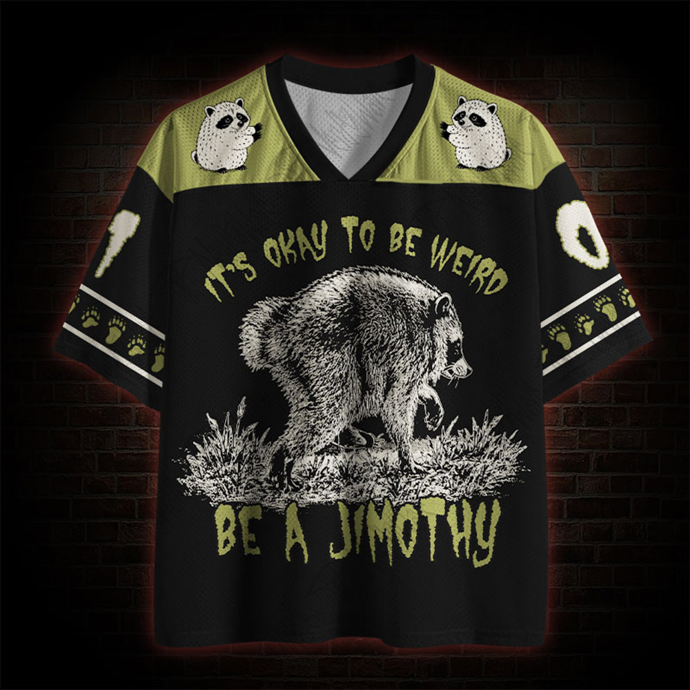 It's Okay to be Werid Mesh Jersey