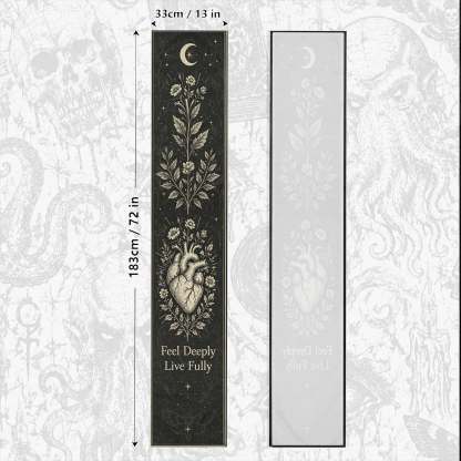 Feel Deeply Live Fully Table Runner