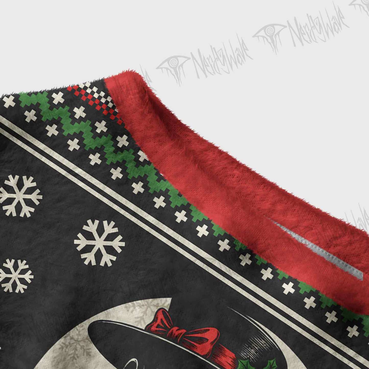 Merry Plaguemas Off Shoulder Ugly Sweater