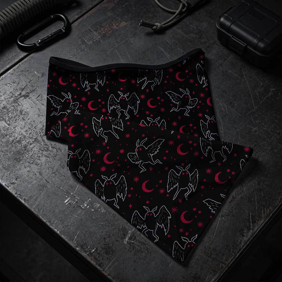 Mothman Cryptid Mesh Neck Gaiter