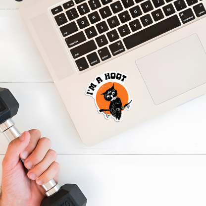 I'm A Hoot Sticker