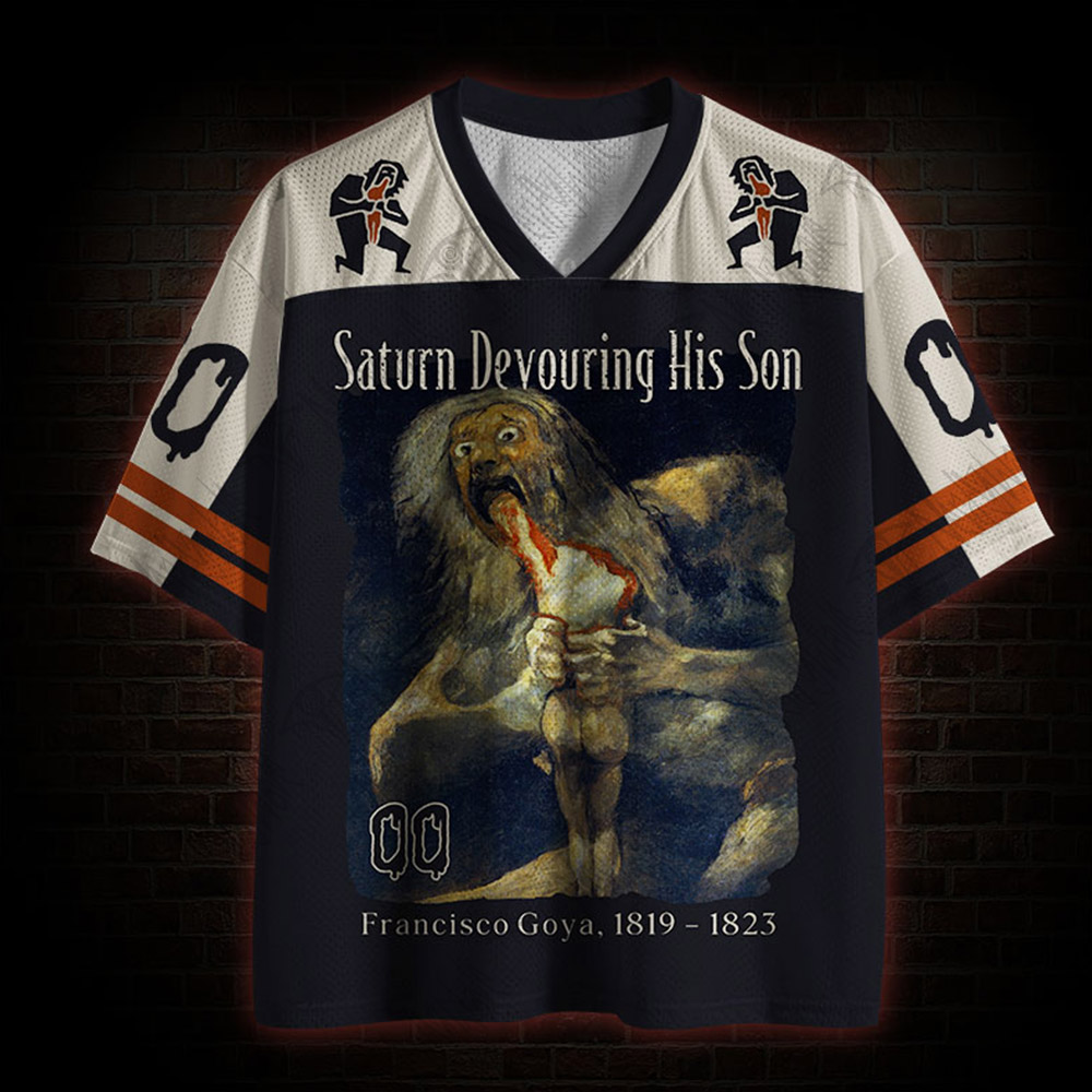 Time Devours Us All Mesh Jersey