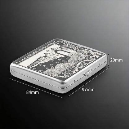 Medieval Castle Compressed Cigarette Box