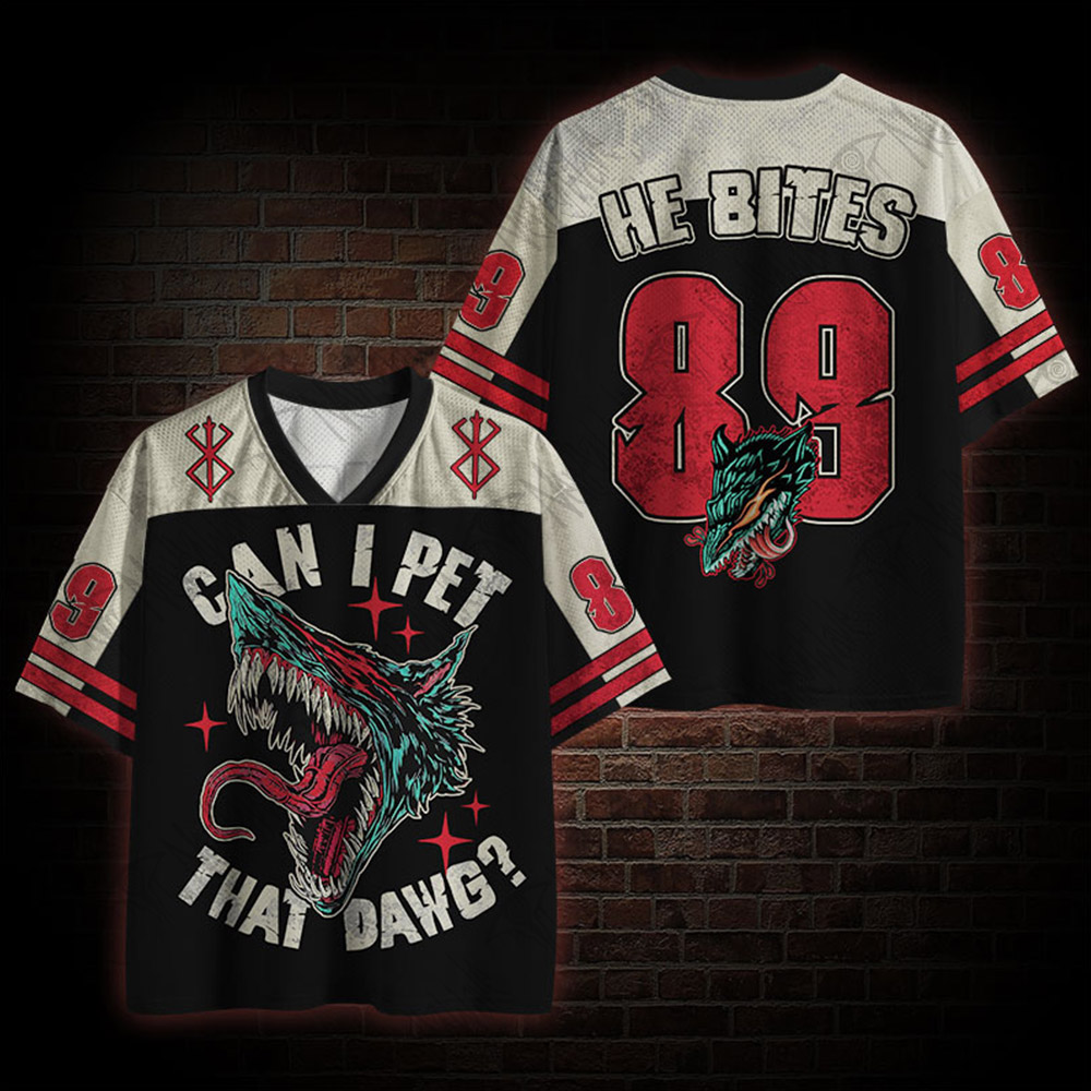 Can I Pet that Dawg Mesh Jersey