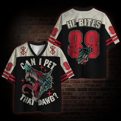 Can I Pet that Dawg Mesh Jersey