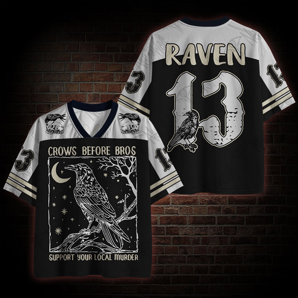 Crows Before Bros Mesh Jersey