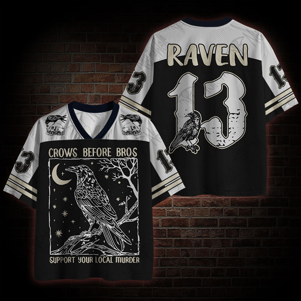 Crows Before Bros Mesh Jersey