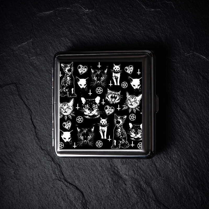Occult Cats Compressed Cigarette Box