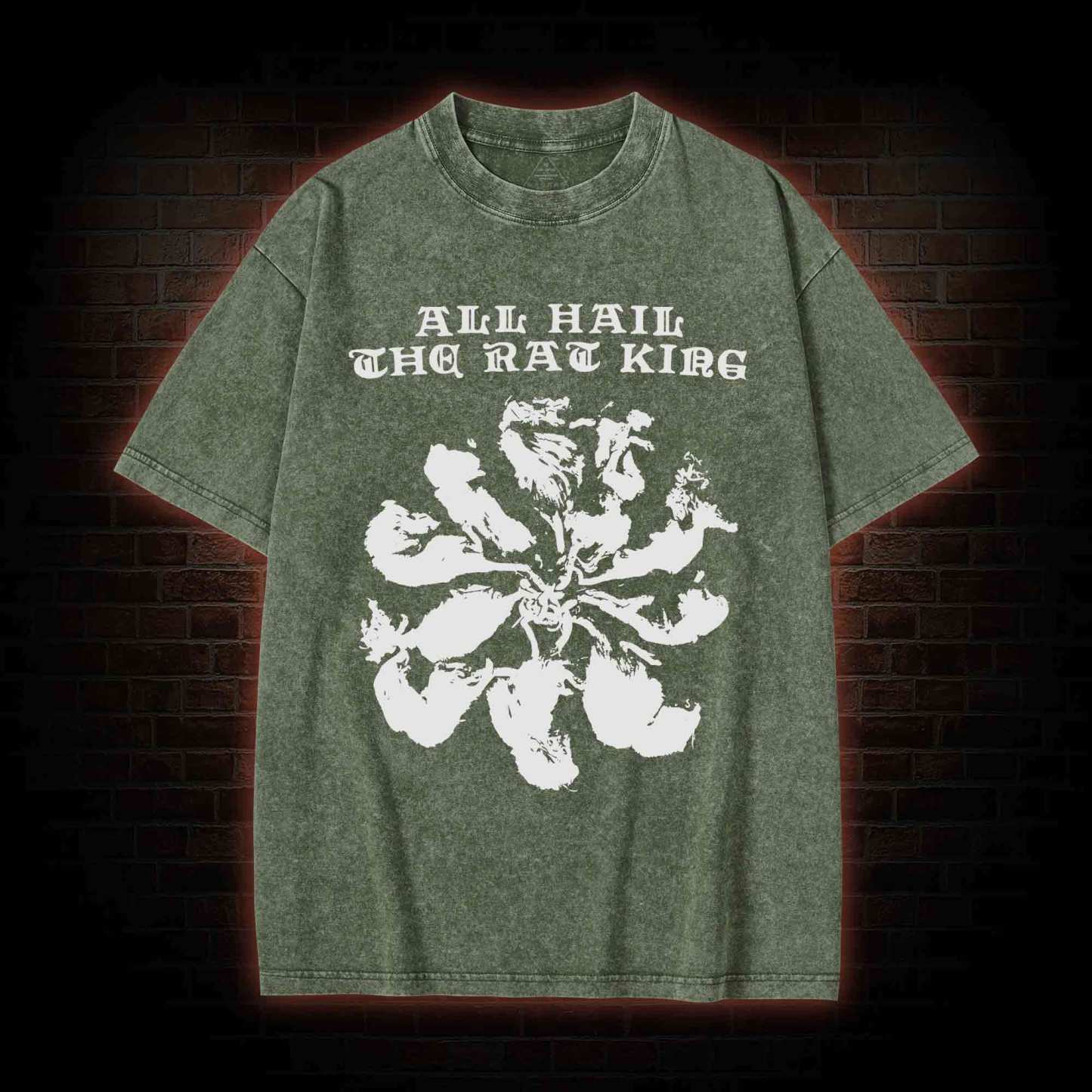 All Hail The Rat King Washed T-shirt