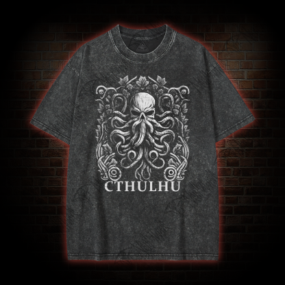 Cthulhu Washed T-shirt