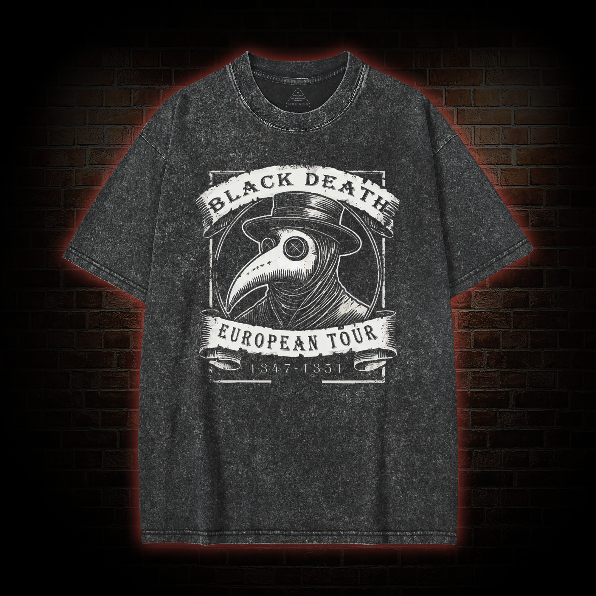 Black Death Tour Washed T-shirt