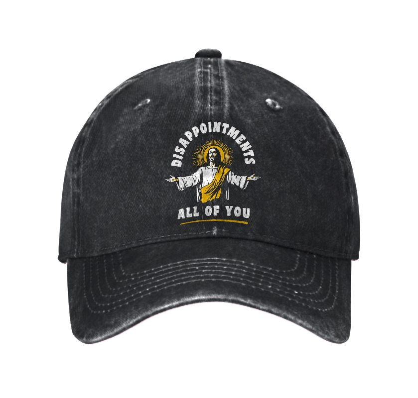 Disappointments All Of You Washed Vintage Baseball Cap