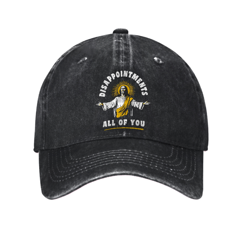 Disappointments All Of You Washed Vintage Baseball Cap