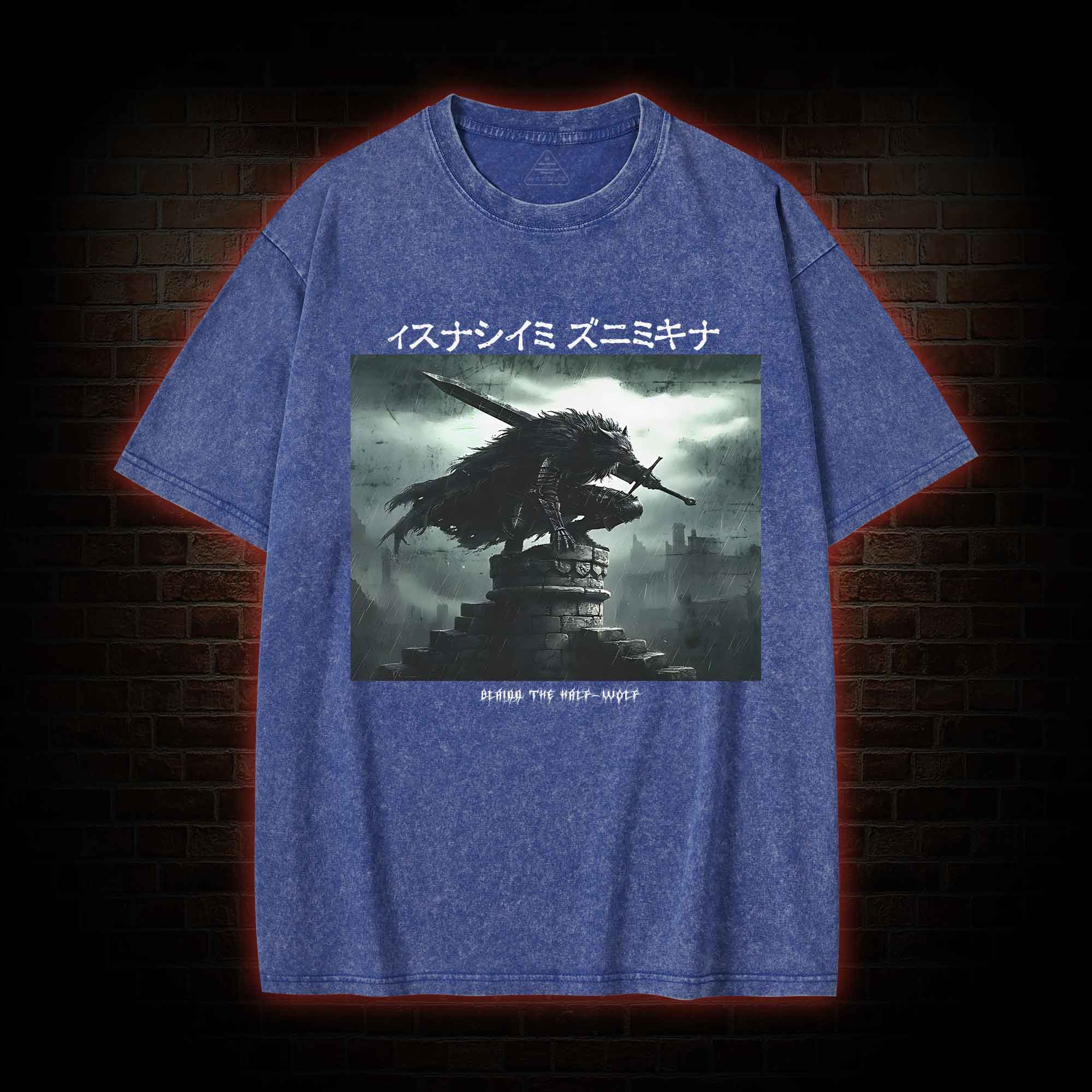 The Half-wolf Washed T-shirt