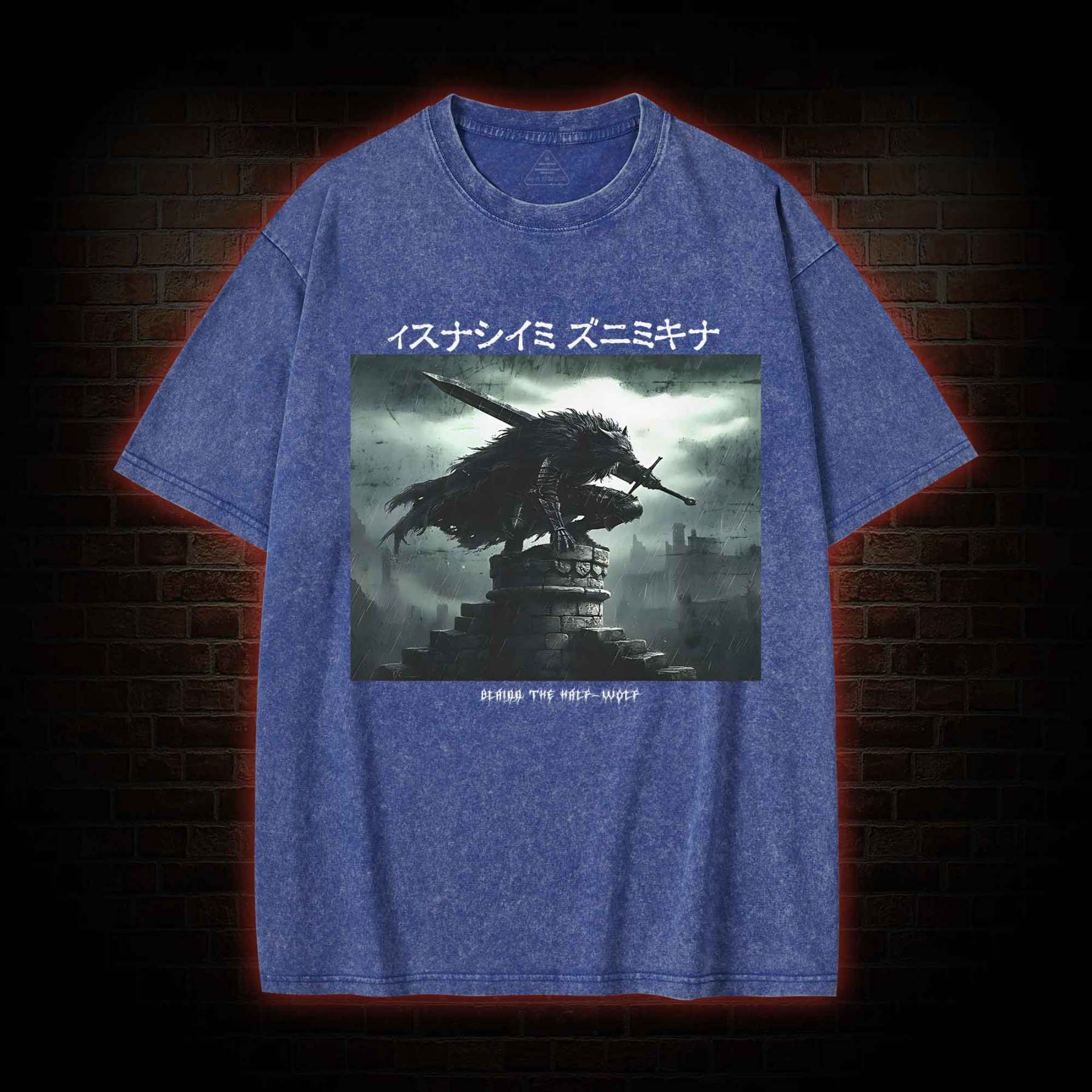 The Half-wolf Washed T-shirt