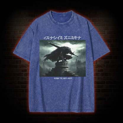 The Half-wolf Washed T-shirt