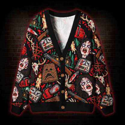 Groovy Dead Cardigan Sweater