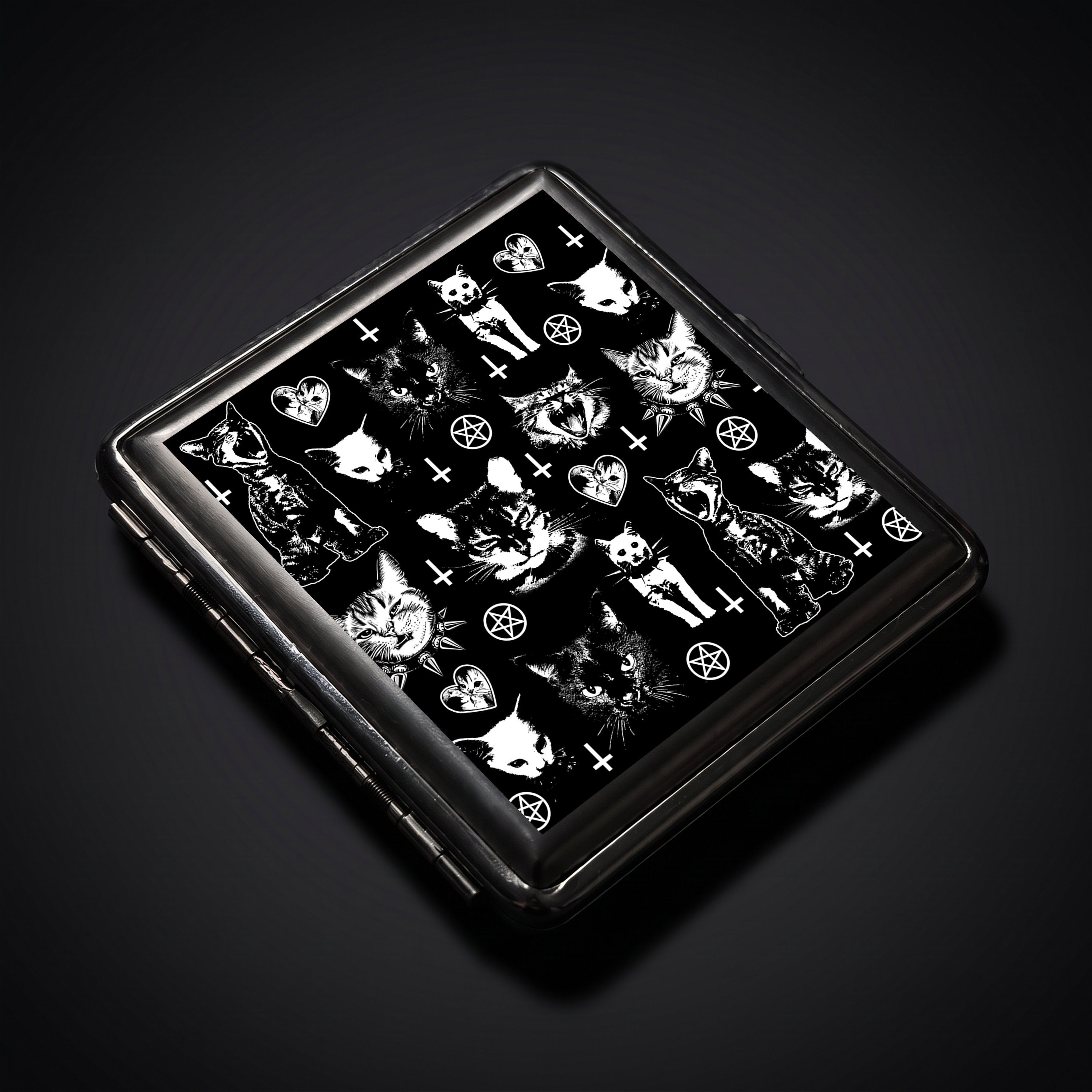 Occult Cats Compressed Cigarette Box