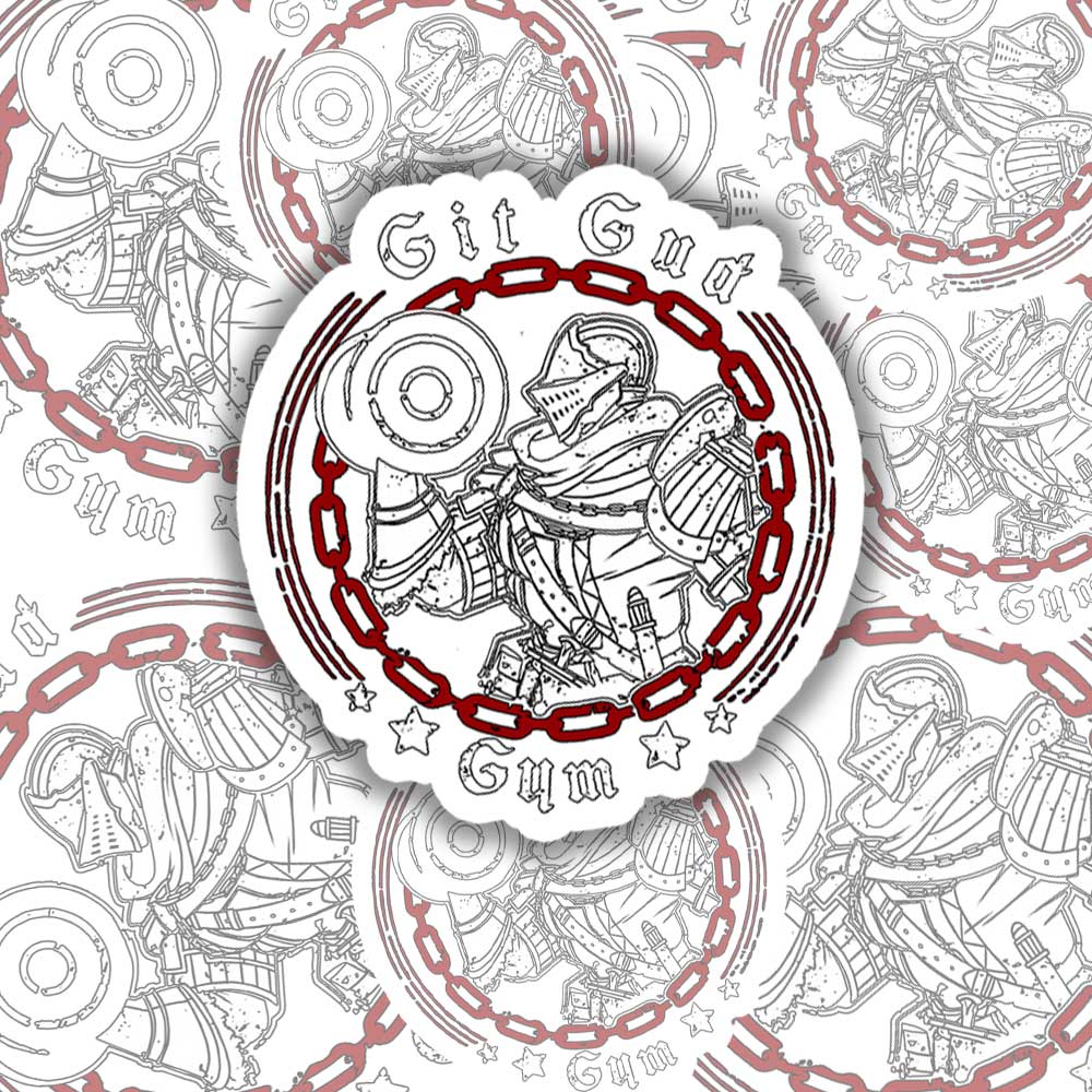 Git Gud Gym Sticker