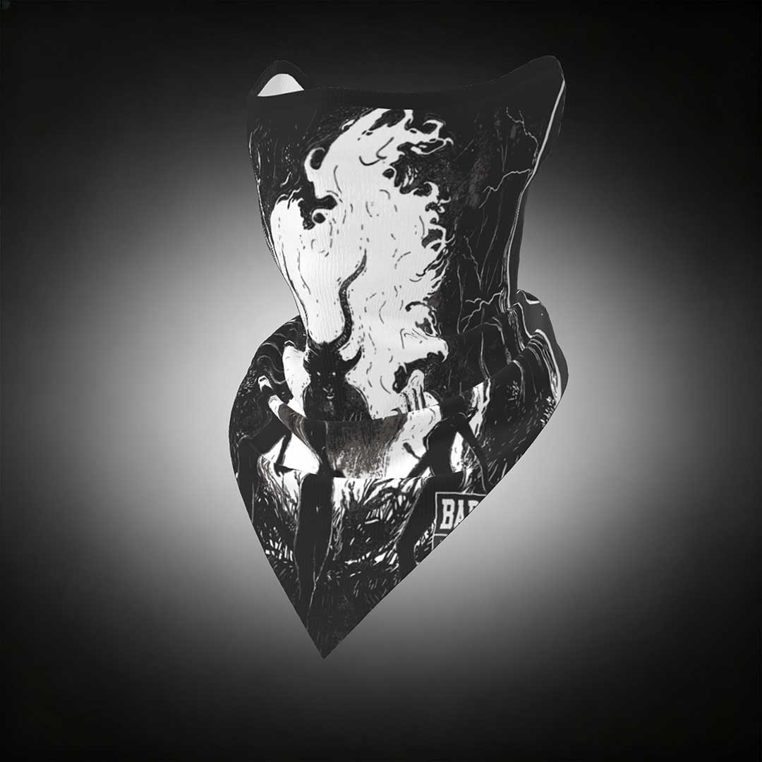 Baphomet Mesh Neck Gaiter