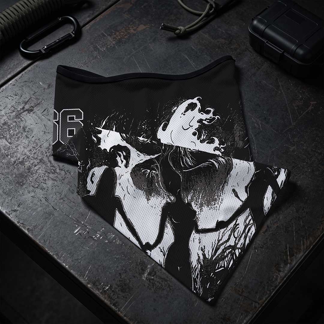 Baphomet Mesh Neck Gaiter