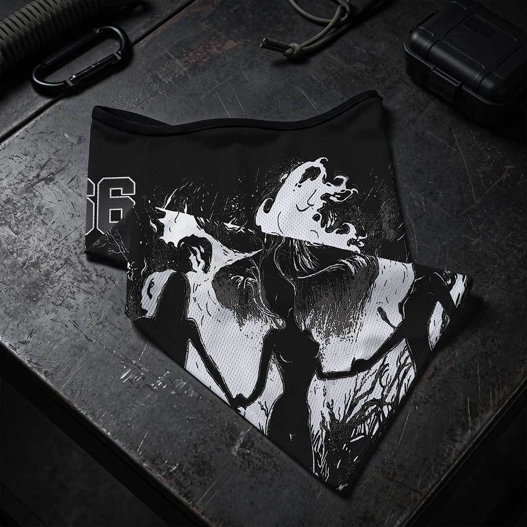 Baphomet Mesh Neck Gaiter