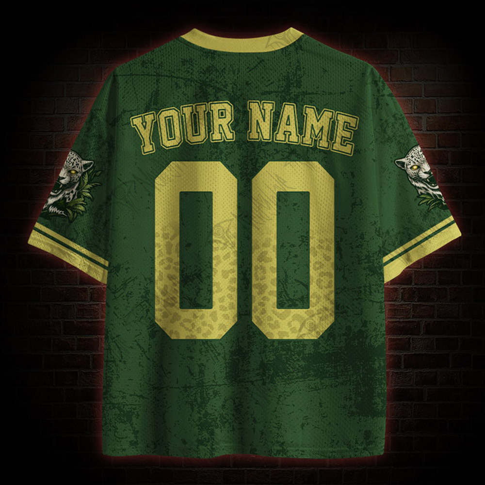 Personalized Brasil Mostra Tua Garra Mesh Jersey