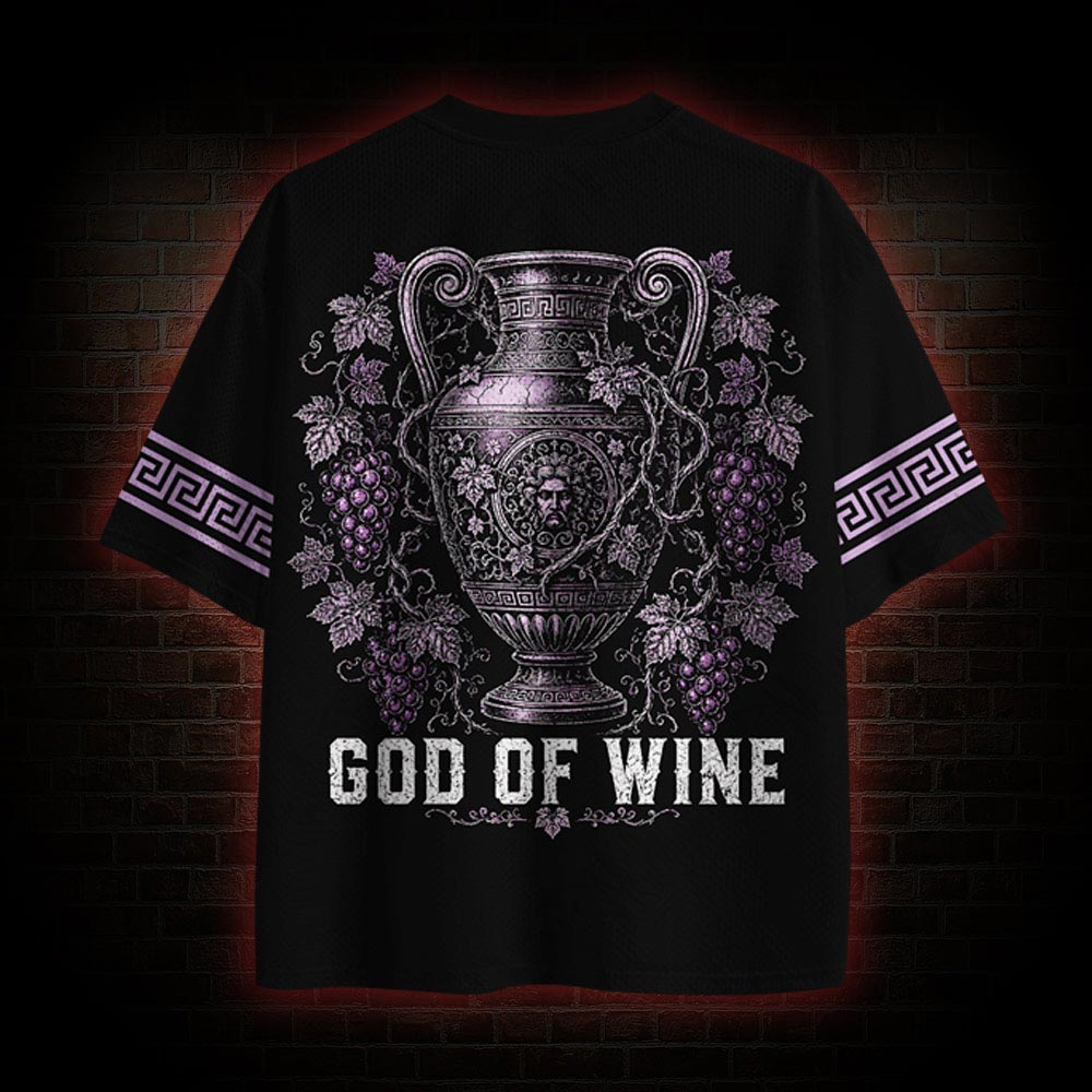 Dionysus God of Wine Mesh Jersey
