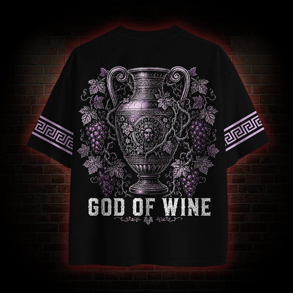 Dionysus God of Wine Mesh Jersey