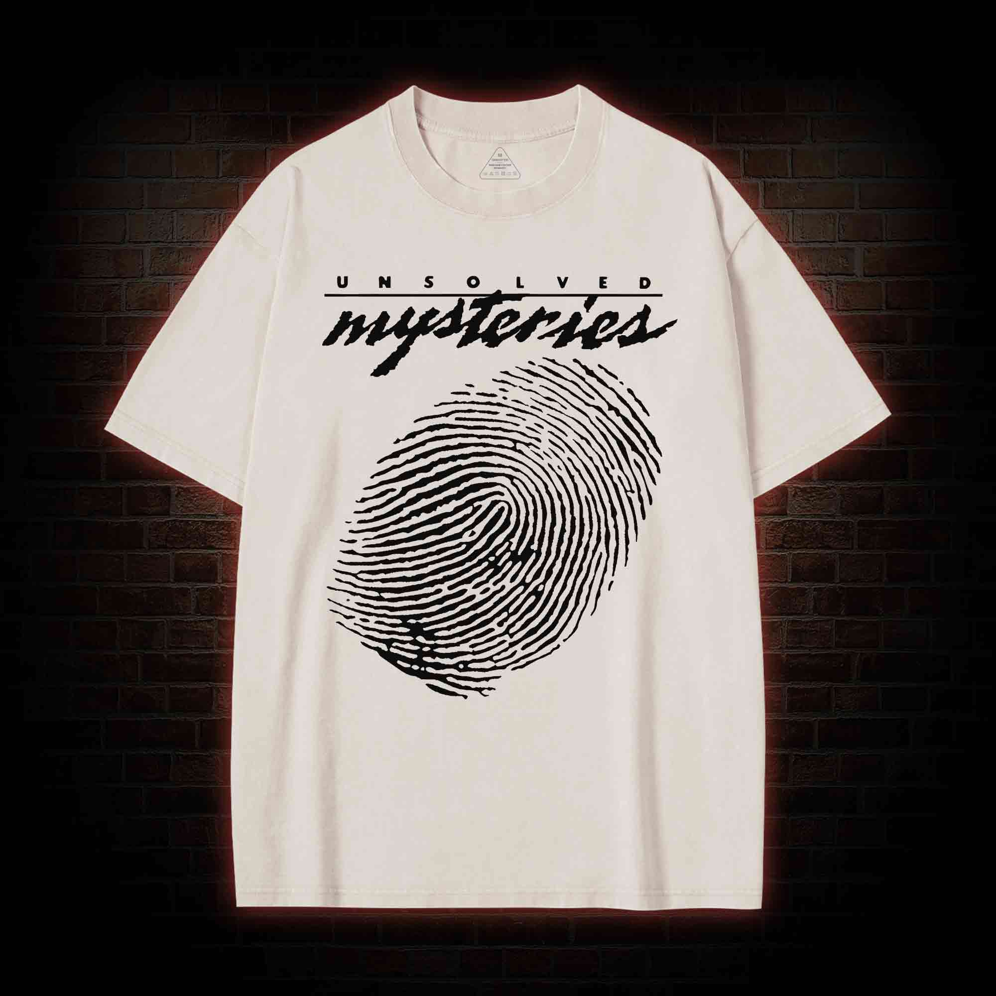 Unsolved Mysteries Washed T-shirt