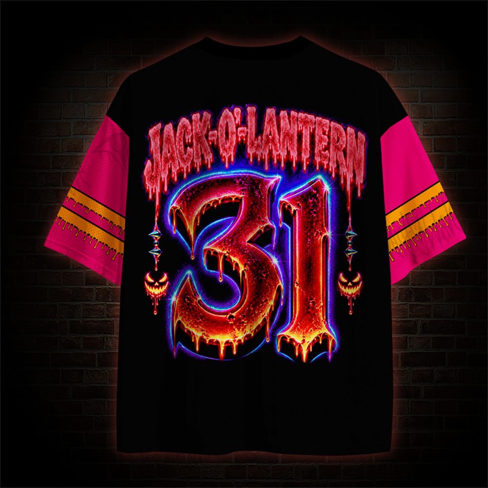 Jack-o'-lantern Mesh Jersey