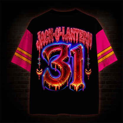 Jack-o'-lantern Mesh Jersey