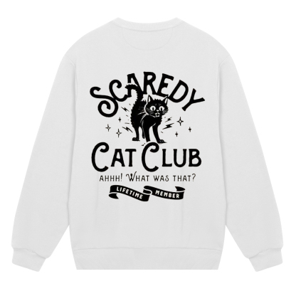 Scaredy Cat Club Sweatshirt