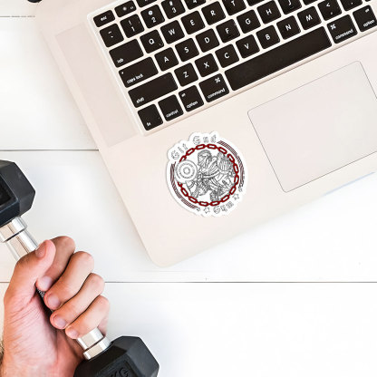 Git Gud Gym Sticker
