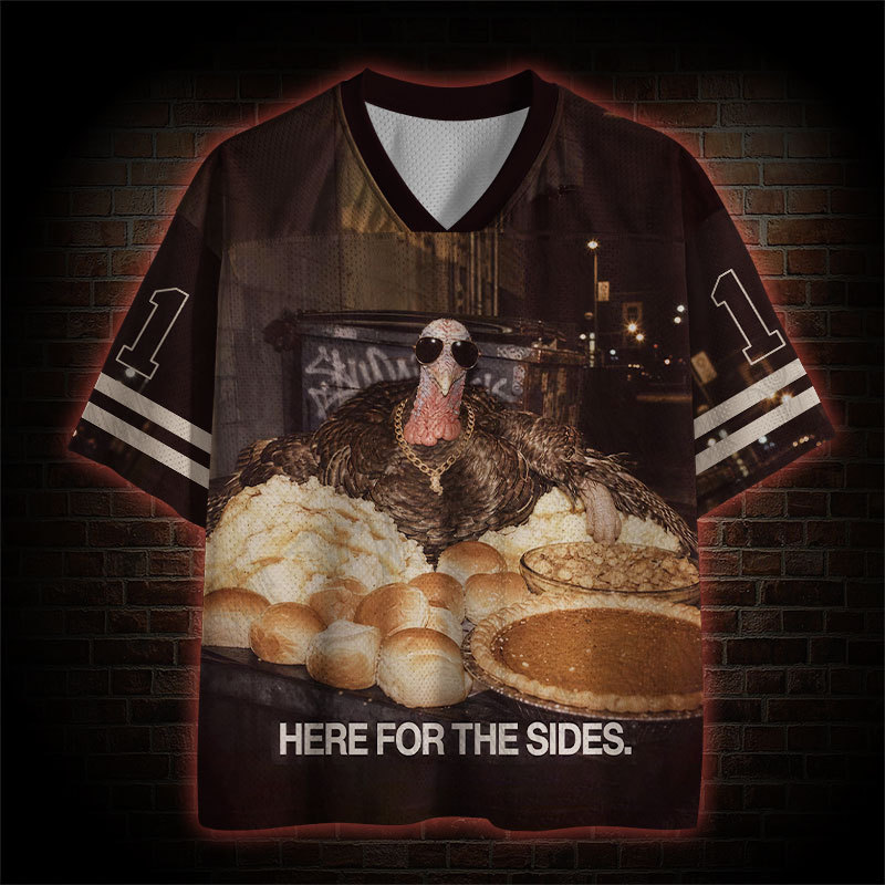 Here for the Sides Mesh Jersey