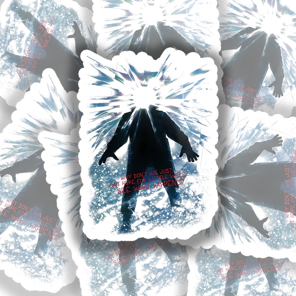 Retro The Thing Sticker