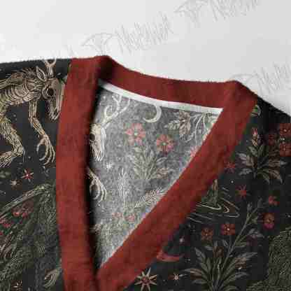 Creatures of the Night Cardigan Sweater