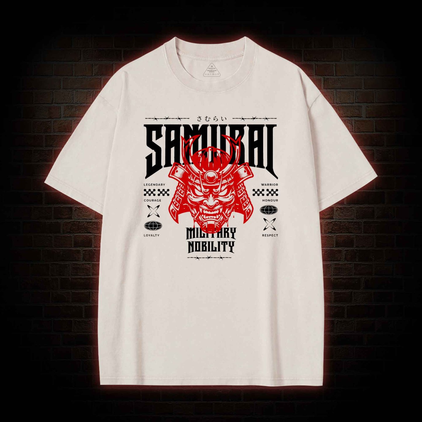 Samurai Washed T-shirt