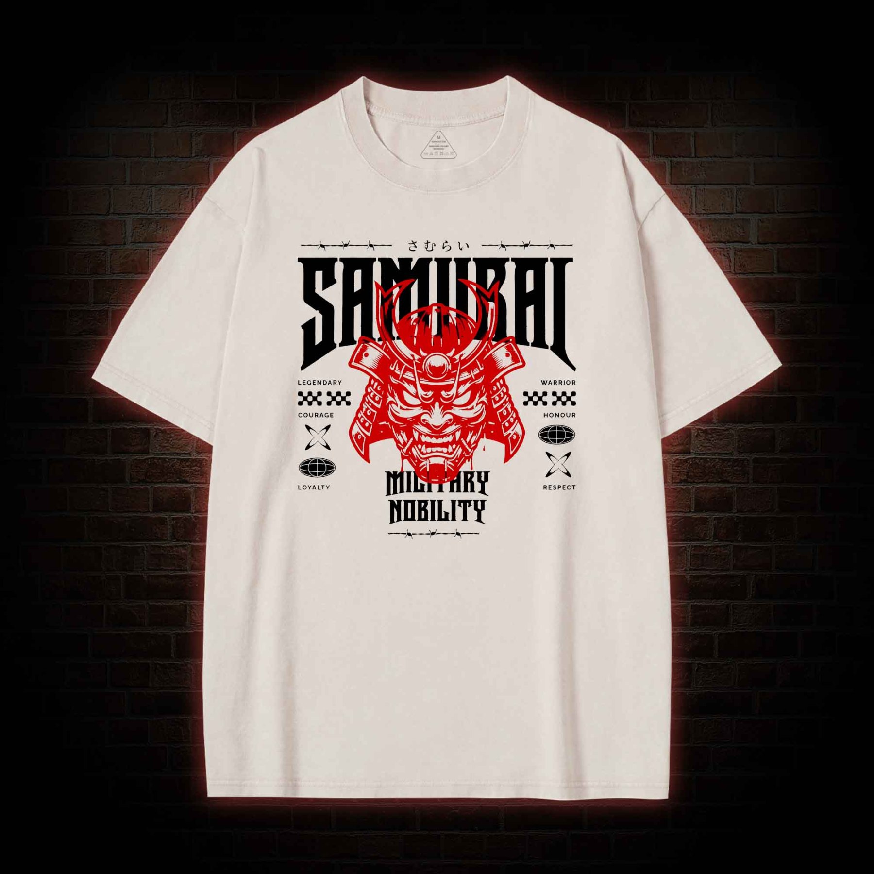 Samurai Washed T-shirt
