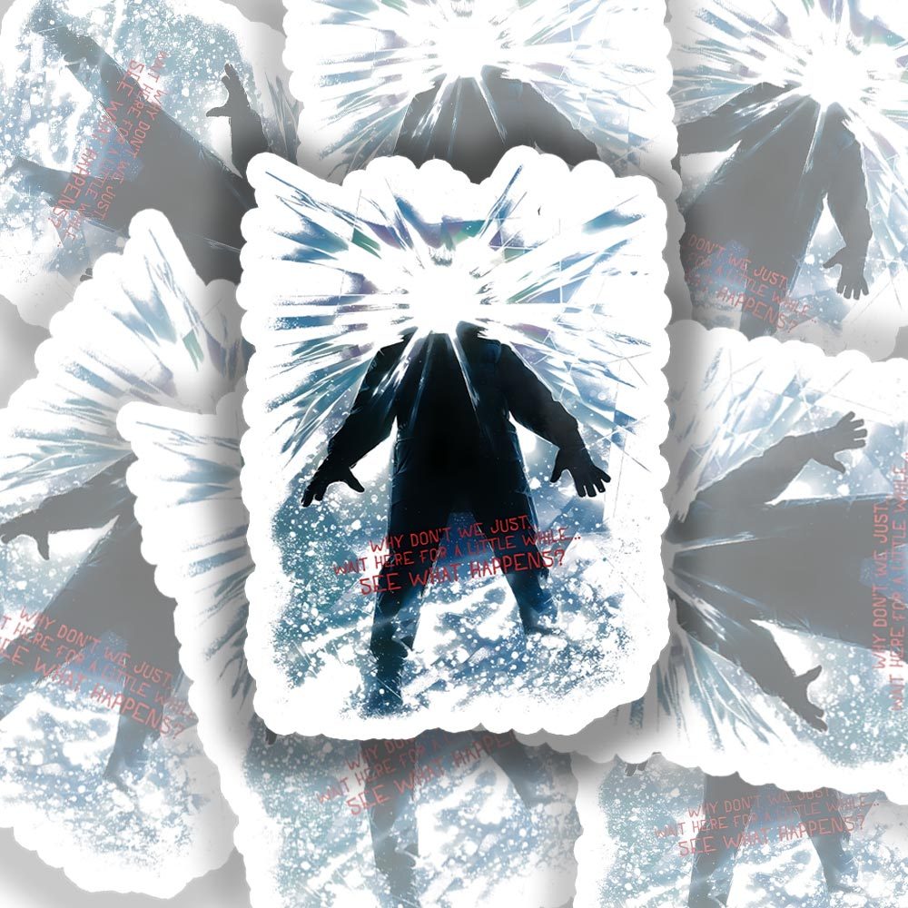 Retro The Thing Sticker