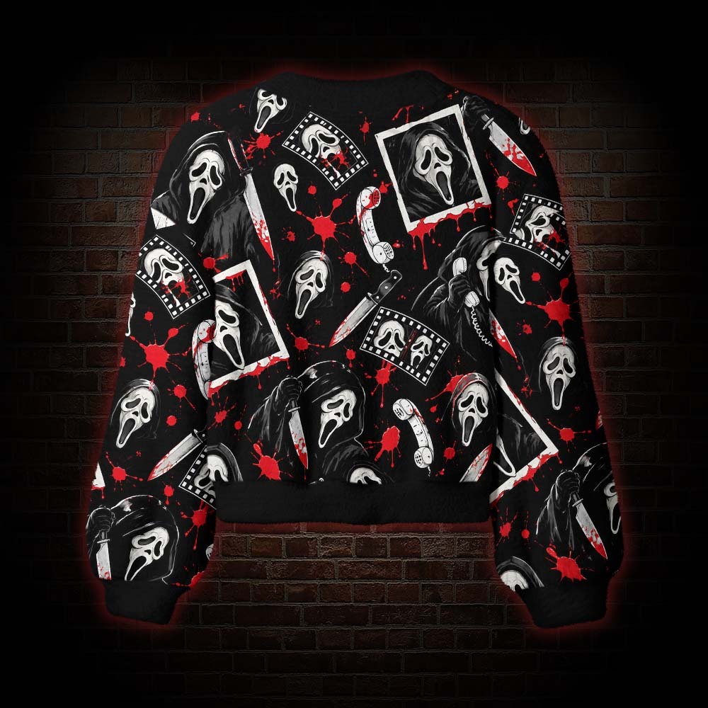 Scream Horror Women's Cardigan Sweater