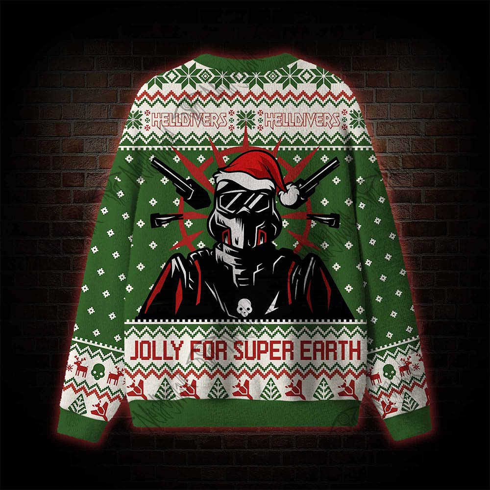 Helldivers Ugly Sweatshirts